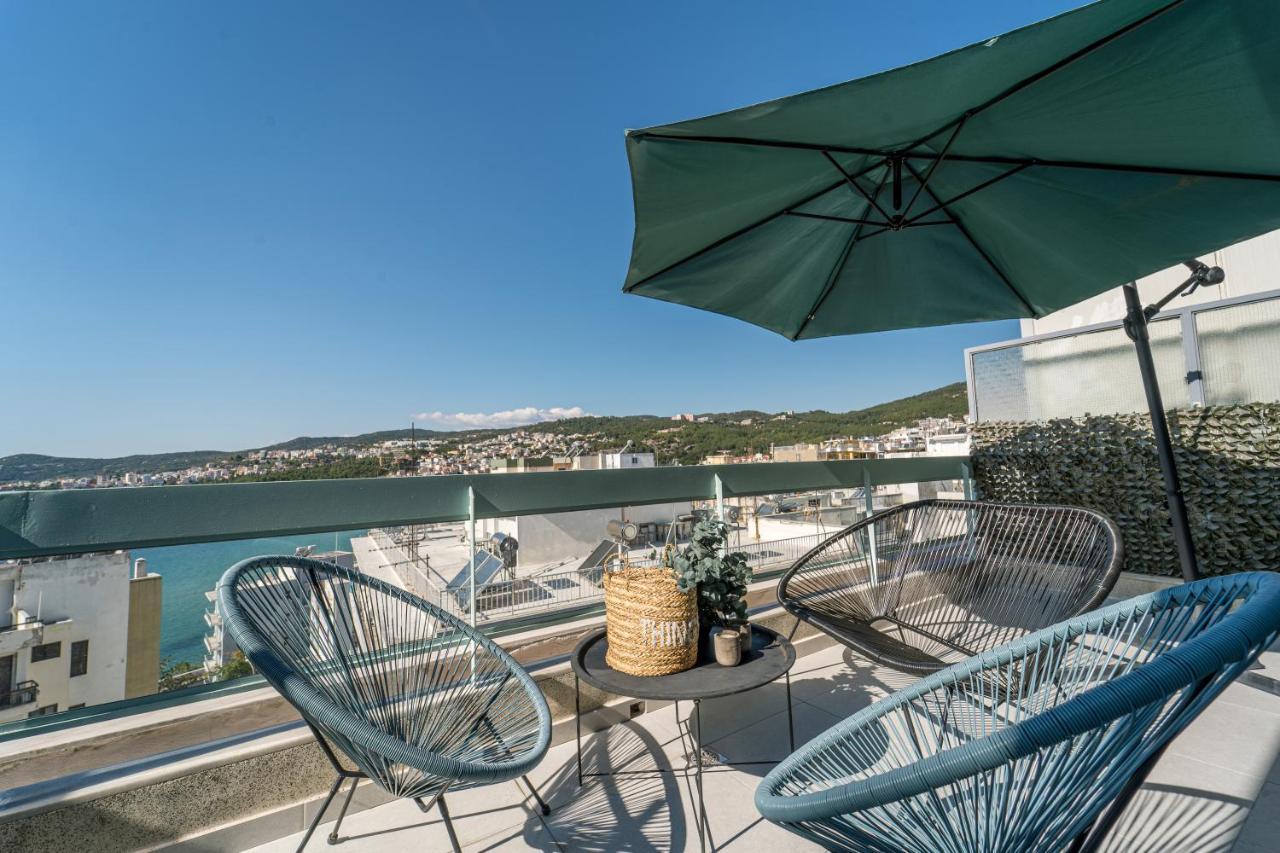 Ferienwohnung Aura Celestia Kavala Exterior foto