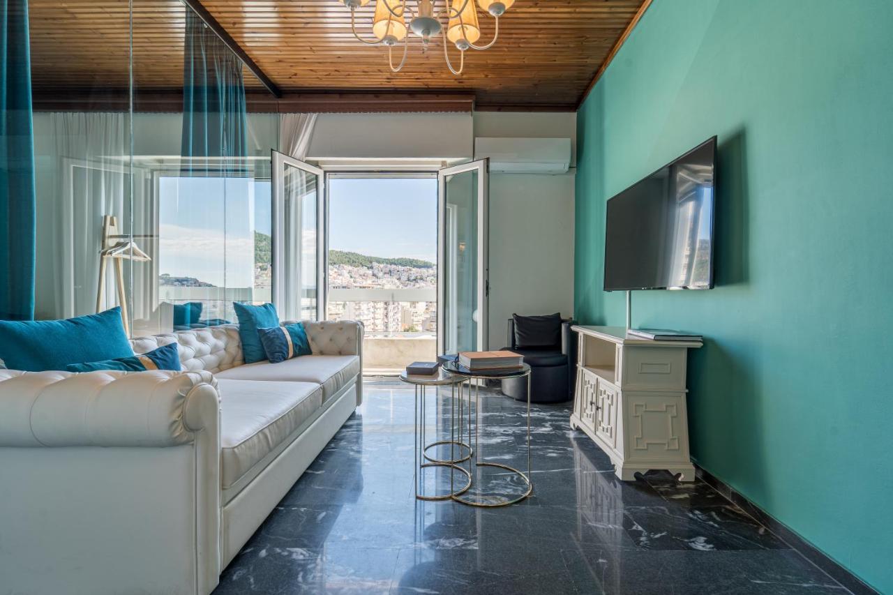 Ferienwohnung Aura Celestia Kavala Exterior foto